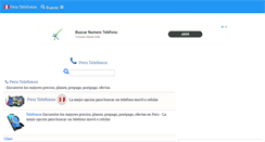 Desktop Screenshot of perutelefonos.com